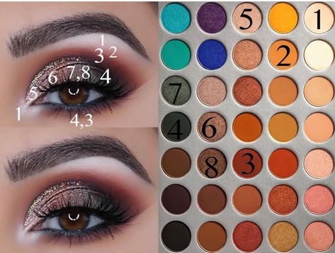 Jacklyn Hill Palette Tutorials Jacklyn Hill Palette, Jaclyn Hill Makeup, Jaclyn Hill Eyeshadow Palette, Halloween Unicorn, Make Up Designs, Home Images, Morphe Palette, Make Up Tutorials, Makeup 101