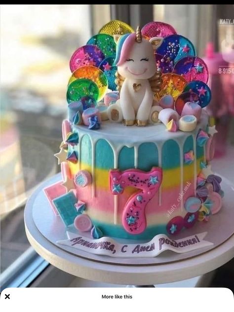 Unicorn Cake Design, Cake Designs For Kids, Ultimate Chocolate Cake, Mickey Mouse Birthday Cake, Fruity Cake, Princess Birthday Cake, Beautiful Cake Designs, Unicorn Birthday Cake, Cartoon Cake