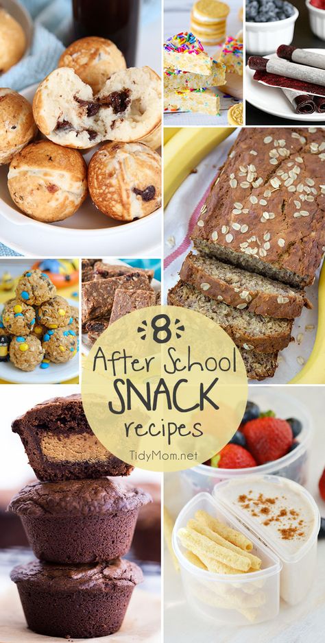 Whether you’re looking for a weekend treat or an after school bite, here are 8… School Snack Recipes, Healthy Afternoon Snacks, After School Snack, School Snack, Snack Attack, After School Snacks, Breakfast Items, School Snacks, Chef Recipes