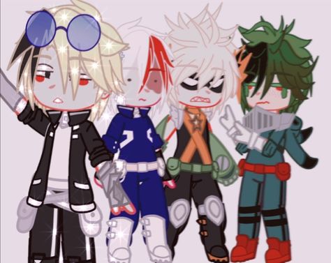 Mha Oc Hero Outfits Gacha Club, My Hero Academia Gacha Club, Club Fits, Pokemon Oc, Club Outfit Ideas, Anime Fandom, Club Life, Anime Canvas, Anime Oc