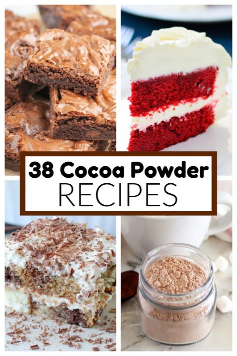 What Can I Make With Cocoa Powder, Desserts Using Cocoa Powder, What To Make With Cocoa Powder, Cocoa Powder Recipes 3 Ingredients, Recipes Using Cocoa Powder, Cacao Powder Recipe, Cocoa Powder Recipes, Cocoa Recipes, Chocolate Bundt Cake