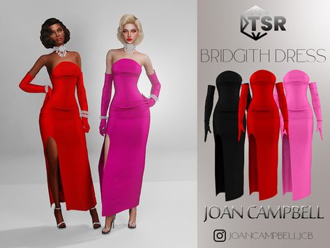 Glamorous vintage dress Sims 4 Clothing Sets, Sims 4 Anime, Sims 4 Body Mods, Sims 4 Expansions, Tumblr Sims 4, Sims 4 Teen, Sims 4 Dresses, Look Formal, Sims 4 Downloads