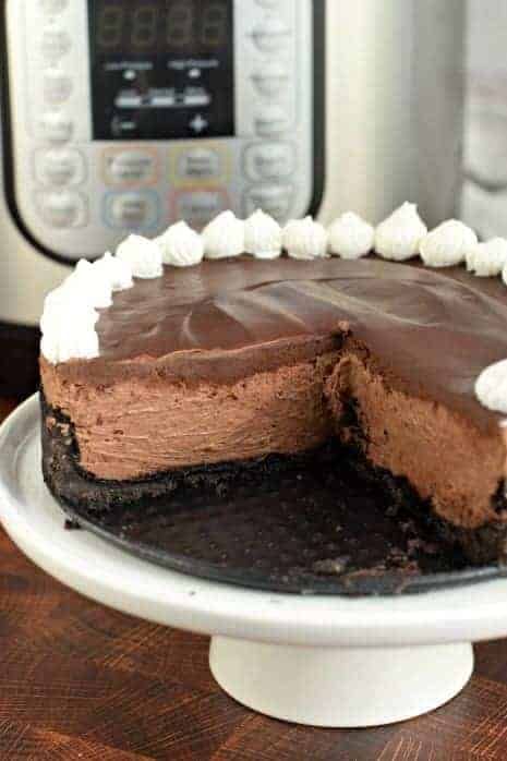 Dark Chocolate Cheesecake, Perfect Cheesecake, Chocolate Cheesecake Recipe, Shugary Sweets, Chocolate Cheesecake Recipes, Multi Cooker, How To Make Cheesecake, Oreo Crust, Frozen Chocolate