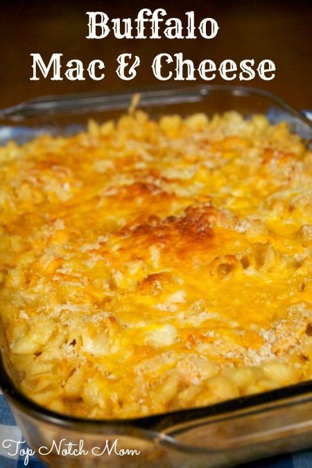 Featured : Meals For Week of February 2nd! | www.topnotchmom.com Hack Dress, Buffalo Mac And Cheese, Boxed Mac And Cheese, Buffalo Chicken Recipes, Buffalo Chicken Pasta, Chicken Pasta Bake, Cheese Topping, Macaroni Cheese, Buffalo Chicken