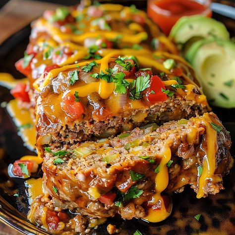 Mexican Taco Meatloaf, Taco Meatloaf With Doritos, Mexican Style Meatloaf, Zesty Mexican Taco Meatloaf, Mexican Meatloaf Recipes, Southwest Meatloaf, Southwestern Meatloaf, Taco Meatloaf, Mexican Meatloaf