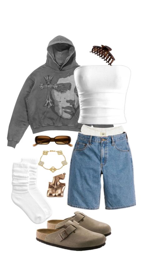 Ahs Style, Street Style Outfits Casual, Outfit Inspo Casual, Trendy Outfits For Teens, Cute Lazy Day Outfits, Streetwear Fashion Women, Simple Trendy Outfits, Cute Everyday Outfits, Cute Simple Outfits