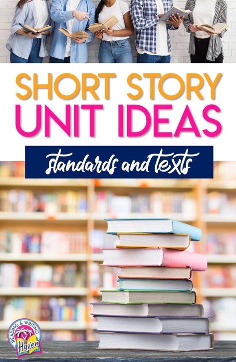 Short Story Unit Ideas for Secondary ELA - Reading and Writing Haven High School Short Stories, Teaching Short Stories, High School Literature, Teaching High School English, Teaching Literature, Secondary English, Language Arts Teacher, Secondary Ela, High School Ela