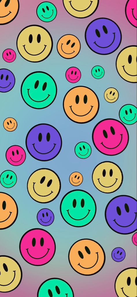 Smileyface Aesthetic Wallpaper, Neon Smiley Face Wallpaper, Cool Smiley Faces, Trippy Smiley Face Wallpaper, Smiley Emoji Wallpaper, Rainbow Smiley Face Wallpaper, Cute Smiley Face Wallpaper, Smileys Wallpaper, Smiley Faces Wallpaper