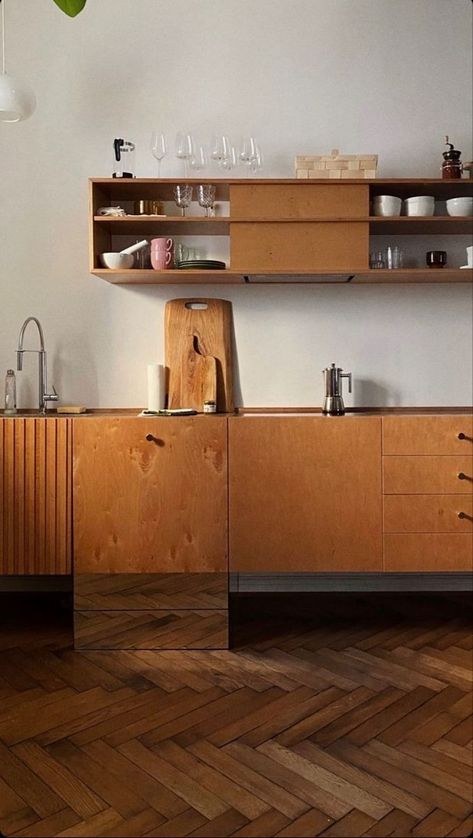 Wood In Kitchen, In Kitchen, Interior Inspo, 인테리어 디자인, Interior Design Kitchen, Interior Design Inspiration, House Inspiration, Kitchen Inspirations, Kitchen Interior