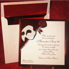 Quicenero Ideas, Mascarade Wedding, Broadway Wedding, Phantom Opera, Opera Wedding, Masquerade Invitations, Masquerade Theme, Prom Themes, Quince Decorations