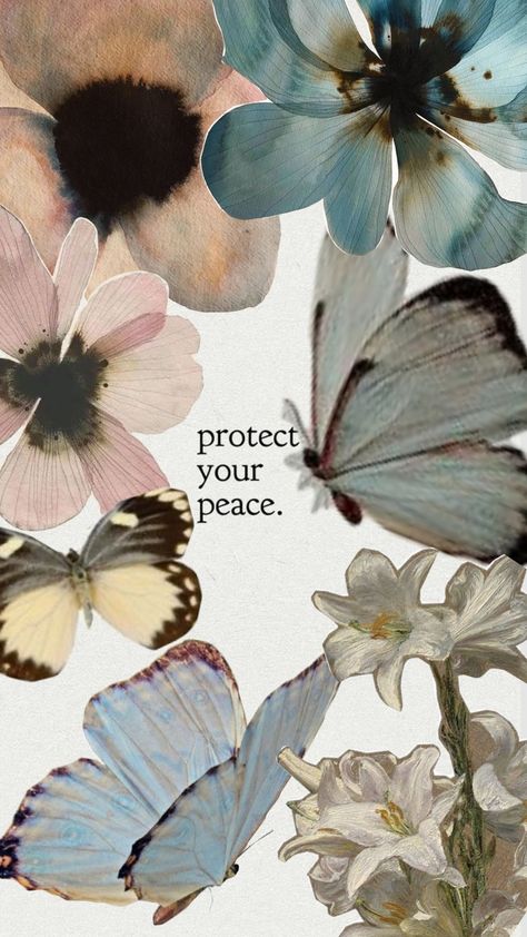 #wallpapers #wallpaper #collageart #flowers #butterfly #butterflies #quote Spirituality Affirmations, Flowers Butterfly, Butterfly Wallpaper, Collage Art, Butterflies, Affirmations, Spirituality, Wallpapers, Flowers