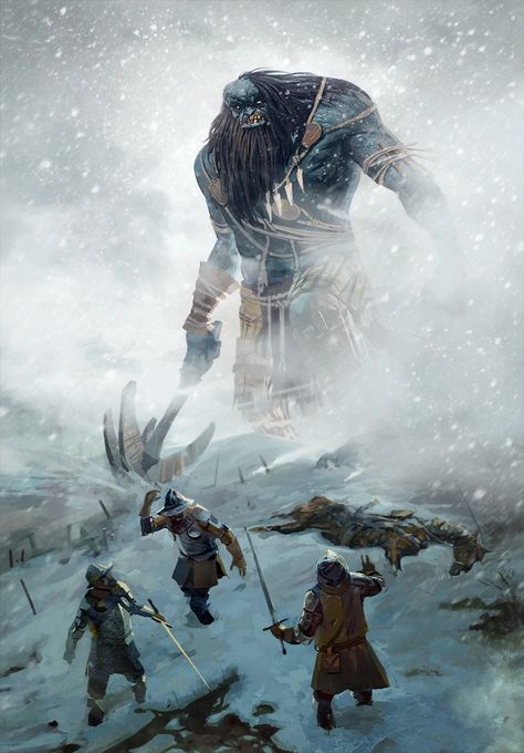 Ice giant | Witcher Wiki | Fandom Witcher Monsters, Icewind Dale, Ice Giant, Witcher Art, Dnd Monsters, 다크 판타지, Fantasy Races, Fantasy Monster, Arte Fantasy