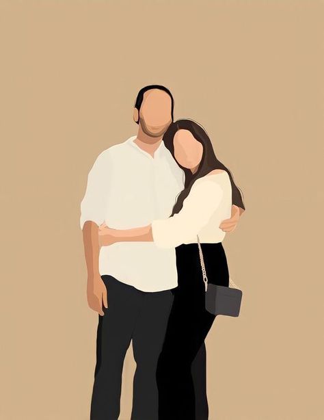 Faceless Portrait Print, Personalized Digital Cartoon Portrait, Minimal Cartoon Customized Portrait, Custom Cartoon Drawing For Couple👫😊🖌️ #Avatar #Portrait Cartoon #Vector Art #Profile Picture #Twitch #Logo #Illustration #Caricature #7be4 #avatar #portrait cartoon #vector art #profile picture #twitch #logo #illustration #caricature #7be4 Art Profile Picture, Minimal Cartoon, Avatar Portrait, Art Profile, Couple Avatar, Twitch Logo, Digital Portraits, Faceless Portrait, Portrait Cartoon