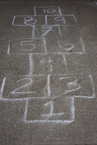 Simon Says Game, Fun Chalk Art, Chalk Stencils, Screen Free Activities, Life Path Number, Childhood Games, Chalk Drawings, Creative Games, Sidewalk Chalk