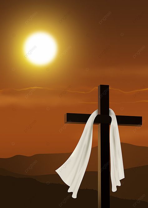 Holy Friday Jesus Cross Stereoscopic Background Jesus Died On The Cross, Background Jesus, Cross Poster, Holy Orders, Holy Friday, Nature Party, White Camera, Wedding Icon, Cross Wallpaper