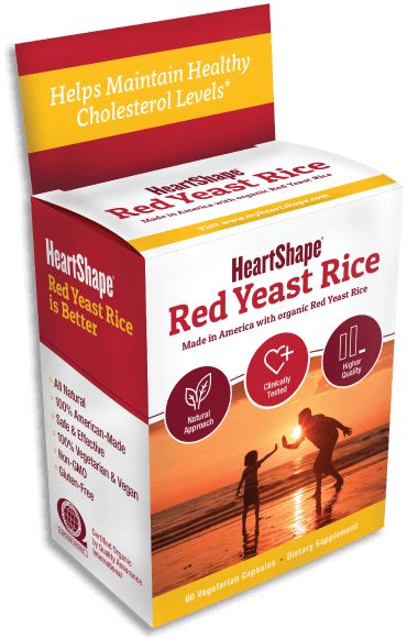 Sylvan HeartShape Red Yeast Rice Box Red Yeast Rice Lower Cholesterol, Red Yeast Rice Benefits, Rice Benefits, Heart Supplement, Rice Product, Face Lift Exercises, Red Yeast Rice, Rice Brands, Healthy Foods Recipes