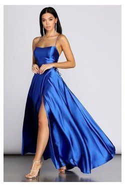 757f843a169cc678064d9530d12a1881desc43185184ri Prom Dresses 2020, Cute Prom Dresses, Pretty Prom Dresses, Satin Prom Dress, Prom Outfits, Prom Dresses Ball Gown, Black Prom Dresses, Looks Chic, Dresses To Wear To A Wedding