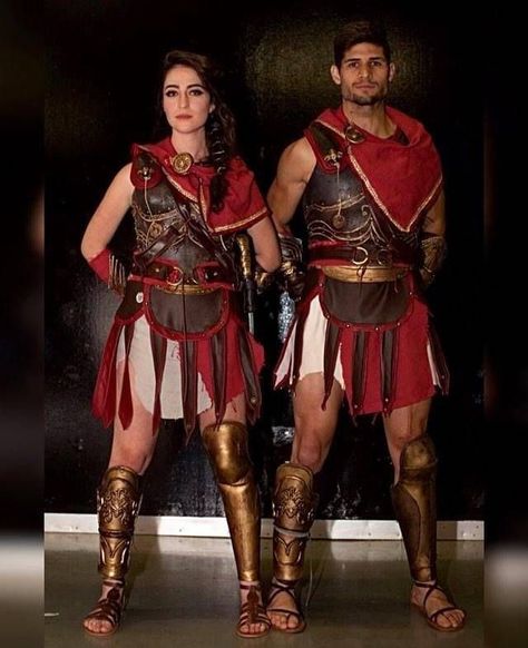 Gladiator Costume, Gladiator Costumes, Best Sandals For Men, Assassins Creed Odyssey, Santa Costume, Best Series, Ancient Greece, Cosplay Outfits, Larp