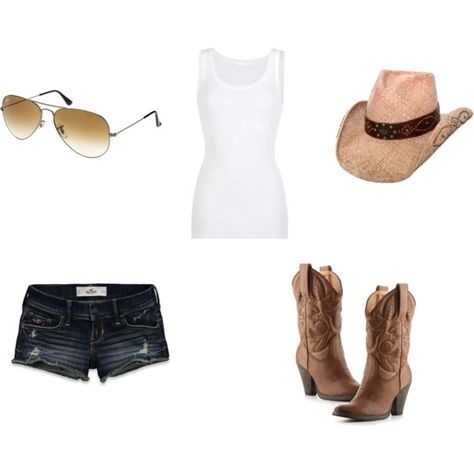 Cowgirl (The outfit my husband really wants me to wear. lol.) Country Clothes, Light Wardrobe, Concert Wear, Country Ideas, Summer Concerts, Summertime Outfits, Brad Paisley, Makeup Stuff, Concert Outfits