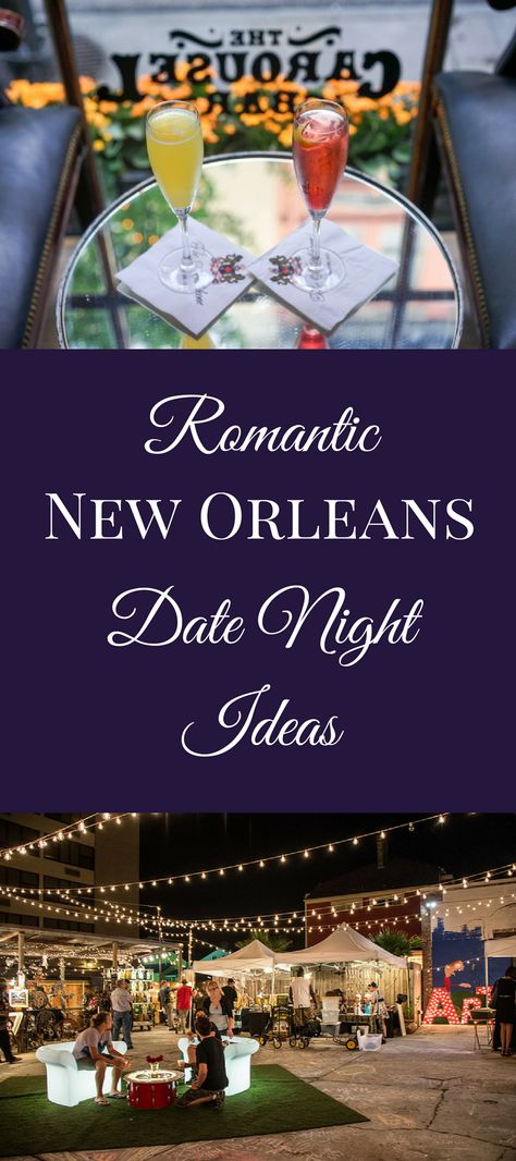 You never need an occasion to set aside a romantic evening for you and your favorite plus one, and New Orleans offers up plenty of romance year-round. New Orleans Date Night, New Orleans Night Outfit, Busy Wallpaper, Romantic New Orleans, Couples Retreat, Romantic Date Night Ideas, Second Anniversary, Adventure Inspiration, New Orleans Travel