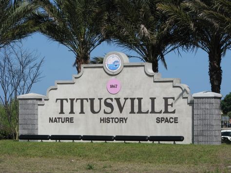 Welcome to Titusville - home of Chris Collinsworth & Daniel Tosh Titusville Florida, Adams Homes, Moving To Miami, Industrial District, Merritt Island, Space Center, Visit Florida, Cocoa Beach, Florida Travel