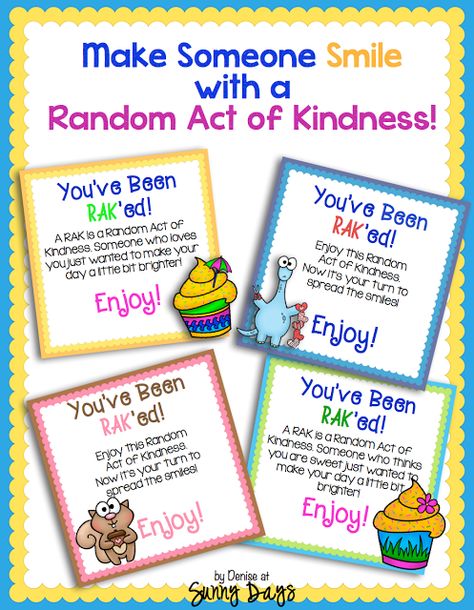 Random Acts of Kindness - free tags Kindness Grams, Service Activities, Kindness Ideas, Service Ideas, Character Counts, Kindness Activities, Youve Been, Random Act, Tag Ideas