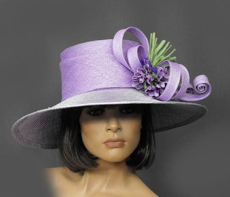 Lavender Hat, Kentucky Derby Hats, My Fair Lady, Pastel Purple, Derby Hats, Hat Pins, Kentucky Derby, Online Presence, Hats Vintage