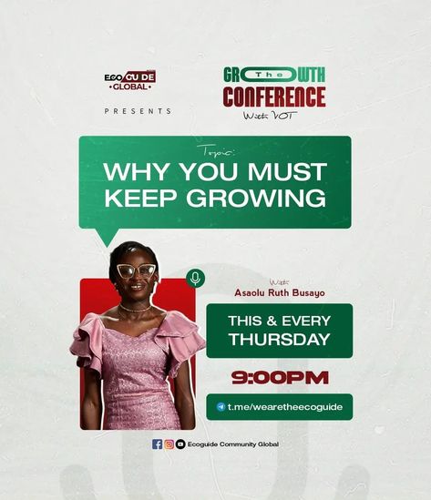 The Growth Conference this week 💯 Simple and classy What do you think? #design #graphicdesign Research Conference Poster, Conference Poster, Conference Room Tables, Graphic Animation, Poster Background Design, Banner Printing, Animation Design, Graphics Designer, Graphic Design Poster