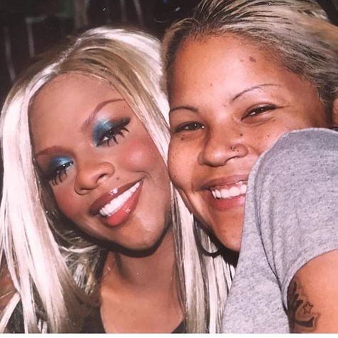 Lil Kim 90s, Misa Hylton, Yoga For Toning, 90s Makeup Look, Yoga Routine For Beginners, Go Best Friend, Lil Kim, Black Parade, Dynamic Duo