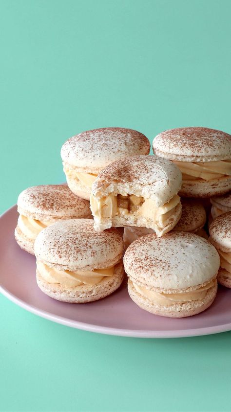 Pie Macarons, The Scran Line, Scran Line, French Macaroon Recipes, Gourmet Pastries, Macaron Recipes, Macaron Filling, Macaroon Cookies, Macaron Flavors