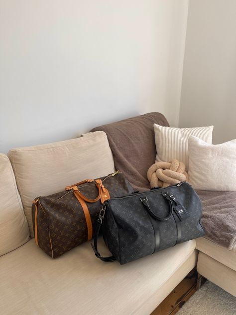 Keepall 50 Louis Vuitton, Keepall Louis Vuitton, Louis Vuitton Bag Aesthetic, Hypebeast Lifestyle, William Robinson, Building Aesthetic, Gentleman Aesthetic, Minimal Street Style, Travel Suitcase