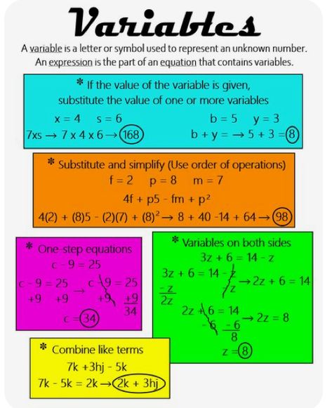 Variables Math, Teas Math, Translating Algebraic Expressions, Teach Fractions, Igcse Maths, Algebra Help, Math Tips, Teaching Math Strategies, Math Practice Worksheets