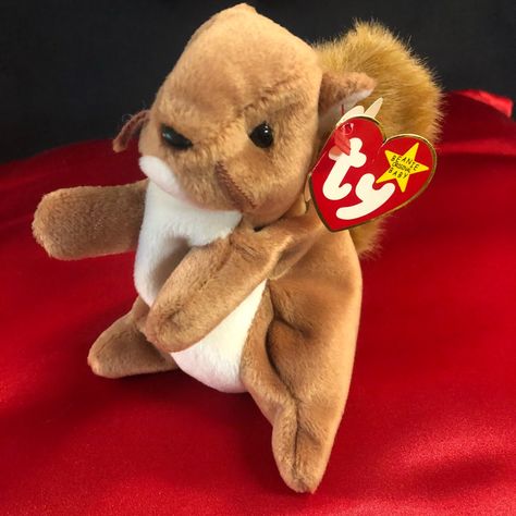 Nuts .. Rare Beanie Baby Most Expensive Beanie Babies, Rare Beanie Babies, Beanie Babies, Beanie Baby, Ty Beanie, Most Expensive, Baby Beanie, Very Rare, Childhood Memories