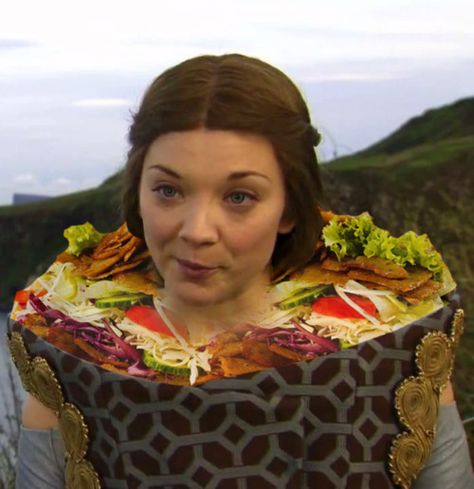 Margarey Tyrell - dress / durum kebab costume Tyrell Dress, Doner Kebab