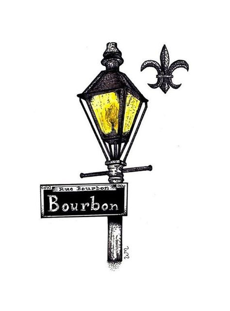 Louisiana Theme Tattoo, French Quarter Tattoo Ideas, Louisiana Inspired Tattoos, New Orleans Themed Tattoos, Cajun Tattoo, Louisiana Tattoos, Nola Tattoos Ideas, New Orleans Tattoos, Streetlight Tattoo