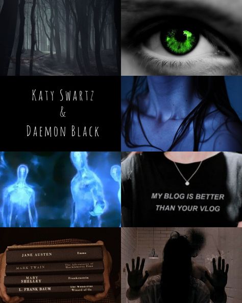 #jenniferarmentrout #katy #daemon Daemon Black, Lux Series, Jane Austen, Frankenstein, Books, Movie Posters, Quick Saves, Black, Film Posters