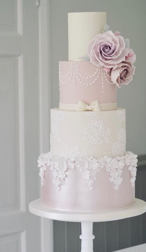 Wedding Cake Ideas Elegant Beautiful, Cotton And Crumbs, Quinceanera Cakes, Floral Wedding Cakes, Romantic Wedding Cake, Chocolate Wedding Cake, Wedding Cake Decorations, Cool Wedding Cakes, Elegant Wedding Cakes