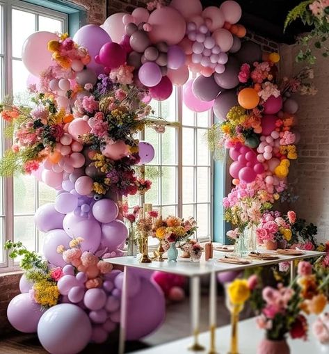 Amazon.com: Pink Purple Balloon Garland Double Stuffed Lavender Lilac Balloons Different Sizes Hot Pink Lavender Pastel Balloon Arch Kit for Baby Shower butterfly Birthday Wedding Party Decorations. : Toys & Games Pastel Balloon Arch, Purple Balloon Garland, Lavender Balloons, Wedding Decorations Diy Centerpiece, Lilac Balloons, Purple Balloon, Balloon Arch Kit, Pastel Balloons, Wedding Crashers