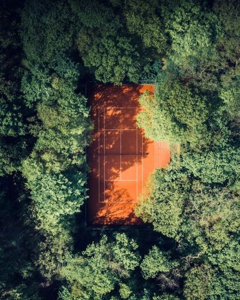 #aerial #drone Drone Photography Ideas, Tennis Court Design, Outdoor Sports Court, Drones For Sale, Tennis Art, E Business, Drones Concept, Drone Design, Unmanned Aerial Vehicle