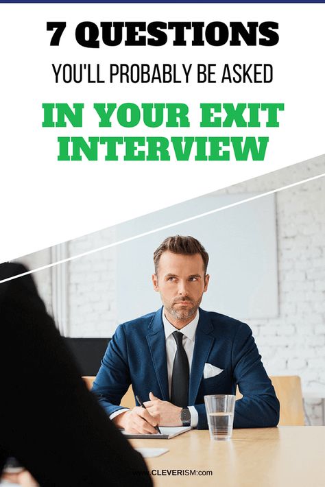 7 Questions You’ll Probably Be Asked in Your Exit Interview. #cleverism #business #ideas #career #plan #SEO #blog #insights #startup #interview #job #hacks Cv Advice, Job Hacks, Exit Interview, Career Plan, Boss Moves, Job Interview Advice, Cover Letter Tips, Entrepreneur Ideas, Interview Advice