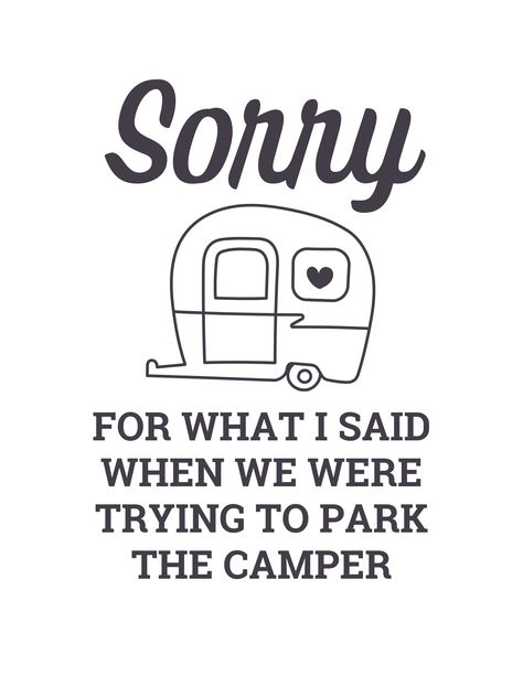 Funny Camper Signs for your RV (Free Printables!) | The DIY Mommy Funny Camping Signs, Rv Exterior, Camper Art, Diy Mommy, Camper Signs, Cabin Signs, Camping Signs, Signs Funny, Personalized Metal Signs