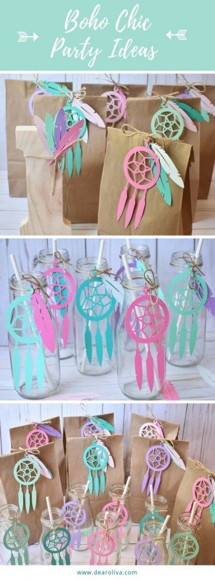 Baby Shower Party Bags, Boho Chic Party, Baby Shower Table Centerpieces, Boho Birthday Party, Ideas Decoracion, Ideas Baby Shower, Trendy Baby Shower Ideas, Baby Shower Table, Boho Birthday