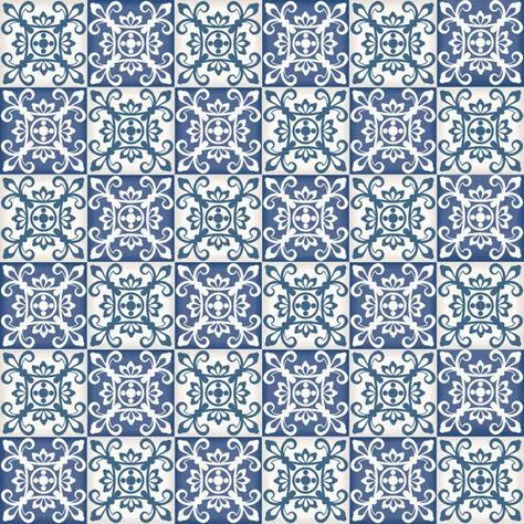 Adesivo de Azulejo Coimbra 15x15 cm com 18un - Quartinhos Vinyl Rolls, Magazine, Vinyl, Home Decor, Home Décor