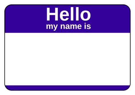 Standard purple corporate name tag template Tag Sticker, Name Tag, Goyard Print, Name Tag Templates, Graffiti Tagging, Dreamcore Weirdcore, Soulmate Love Quotes, Hello My Name Is, Sticker Template