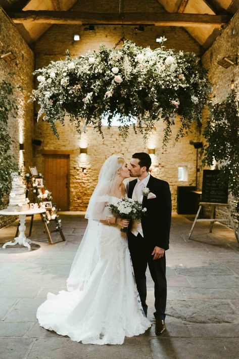 Rustic Cotswolds Barn Wedding Cripps Barn-0122 Rustic Inspiration, Bridal Prep, Flower Circle, Special Place In My Heart, Cathedral Veil, Photo Location, Themed Wedding, Bridesmaid Hair, Wedding Theme