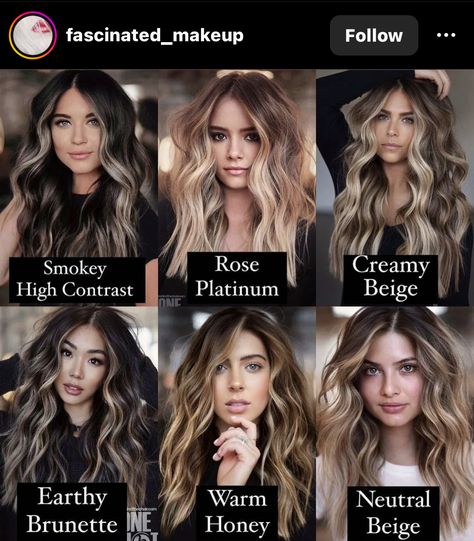 Neutral Beige Hair, Neutral Brown Hair Color With Highlights, Dark Brown Hair Pale Skin, Brown Hair Chart, Beige Hair Color, 2024 Haircuts, Celebrities Hairstyles, Hairstyles And Colors, Beige Hair