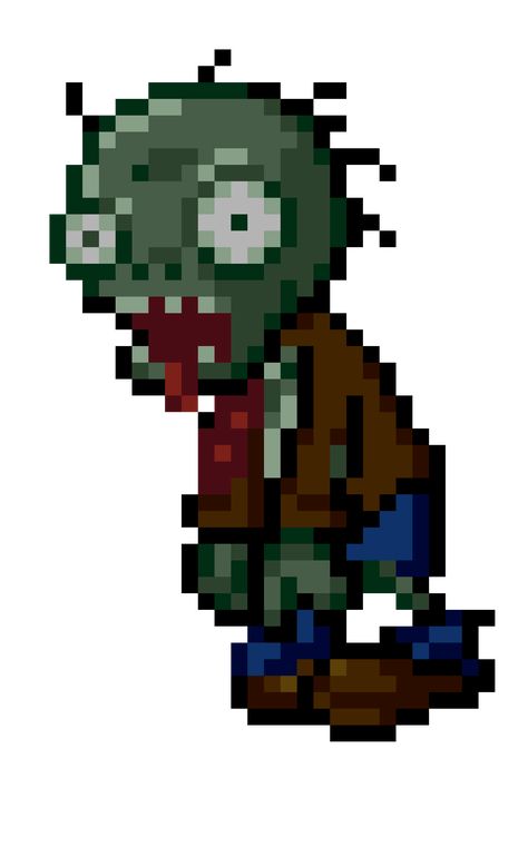 #Plants #Pins #Game #Zombie #Wearable #Cute #Pixel #PvZ #Minecraft They are found in most levels and are the first zombies the player encounters in every Plant vs. Zombies game. Now we have a chance of making this into a pin so you can bring PvZ anywhere you go. Plants Vs Zombies Aesthetic, Zombie Pixel Art, Pixel Zombie, Plant Vs Zombies, Zombie Games, Plantas Versus Zombies, Pixel Art Minecraft, Image Pixel Art, Zombie Photo