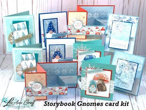 Kindest Gnomes, Greetings Images, Fun Folds, Cute Card, Stamp Projects, Designer Paper, Fancy Fold Cards, Class Projects, Stamping Techniques