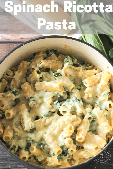 Tortellini Pesto, Spinach Ricotta Pasta, Spinach Ricotta, Ricotta Pasta, Quick Weeknight Meals, Healthy Pastas, Deilig Mat, Tortellini, Couscous