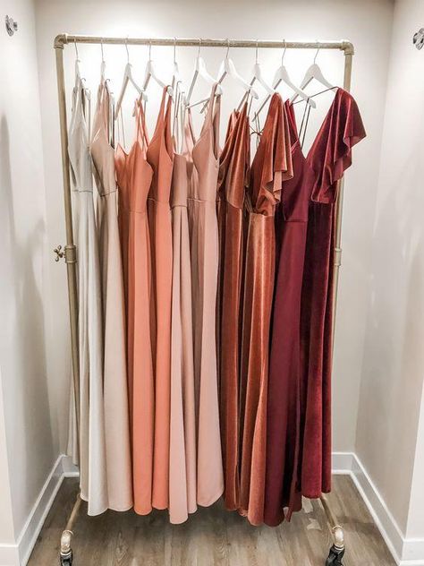 Burnt Orange Wedding – Ella Winston Burnt Orange Wedding, Jenny Yoo Collection, Wedding Dress Black, How To Dress For A Wedding, Burnt Orange Weddings, Pink And Burgundy, Stunning Bridesmaid Dresses, Pink And, Wedding Dress Chiffon